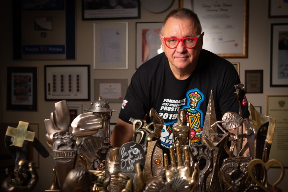 Promil przedmiotów licytowanych na aukcjach WOŚP w towarzystwie Jurka Owsiaka