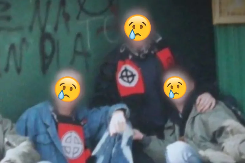 Neonaziści w Polsce też miewają ciężko.