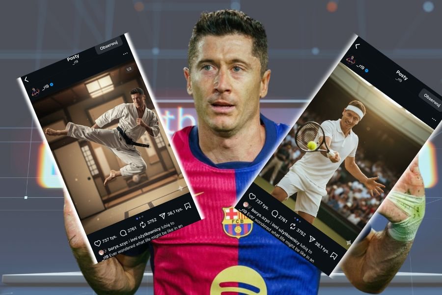 Piękny moment w historii Polski. Robert Lewandowski odkrył AI