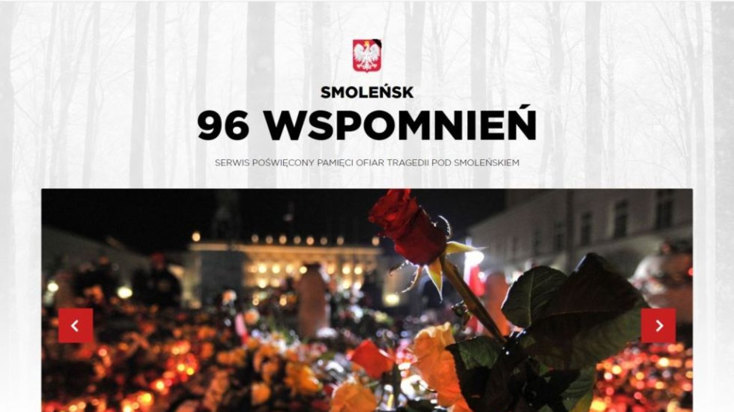96 wspomnień Onetu to prawdopodobnie  pierwsze normalne przedsięwzięcie rocznicowe w związku z katastrofą smoleńską.