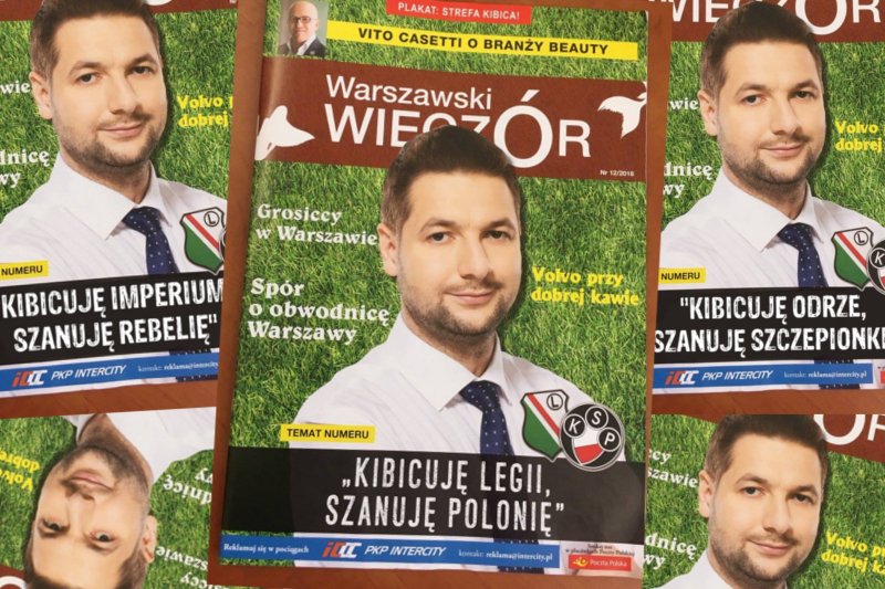 Patryk Jaki kibicuje Legii, ale szanuje też Polonię.