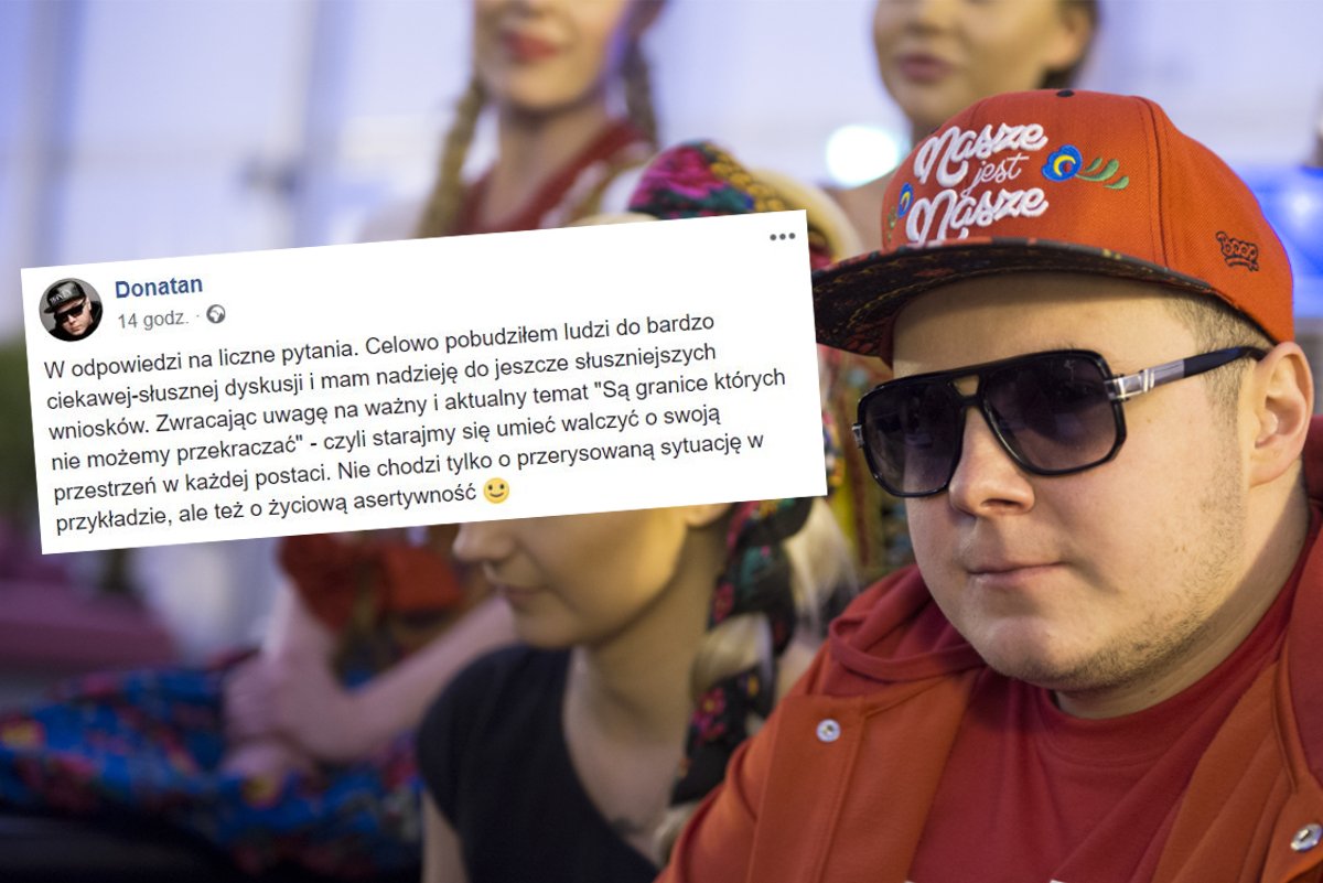 Donatan wyjaśnił, dlaczego łapał Edytę Górniak za tyłek.