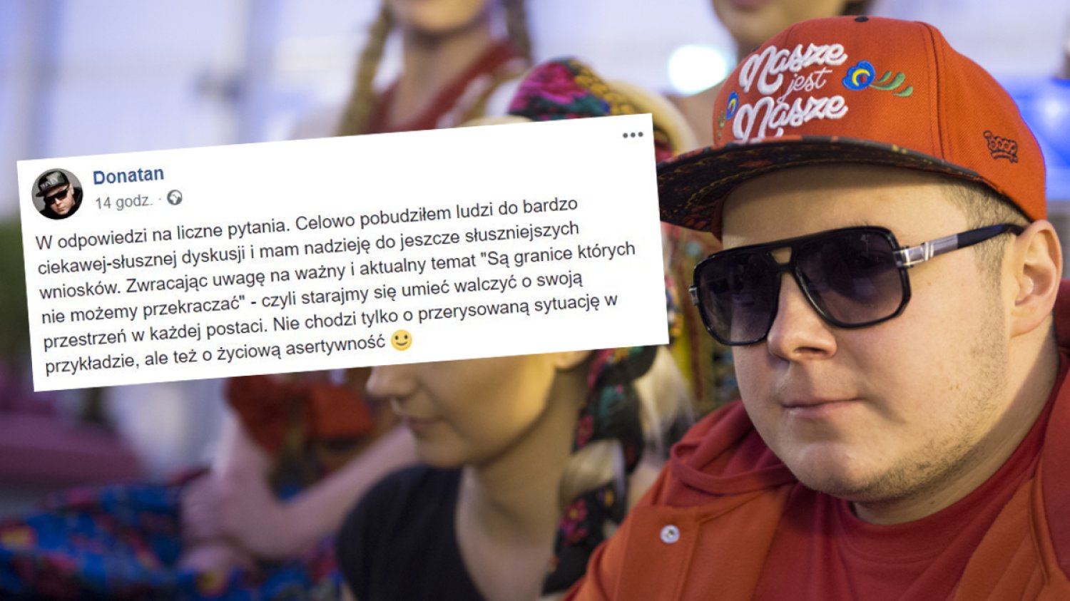 Donatan wyjaśnił, dlaczego łapał Edytę Górniak za tyłek.