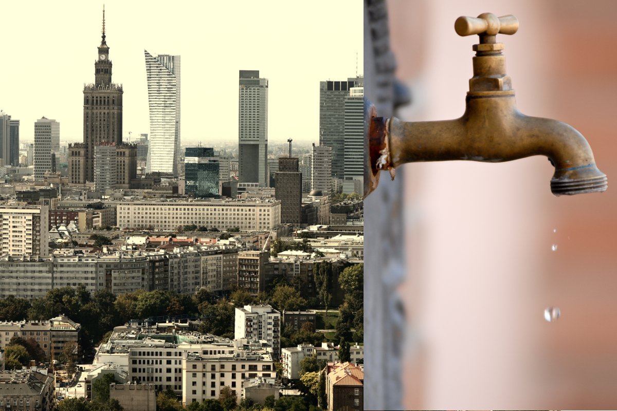 Warszawa zostanie bez wody i gazu w majówkę.