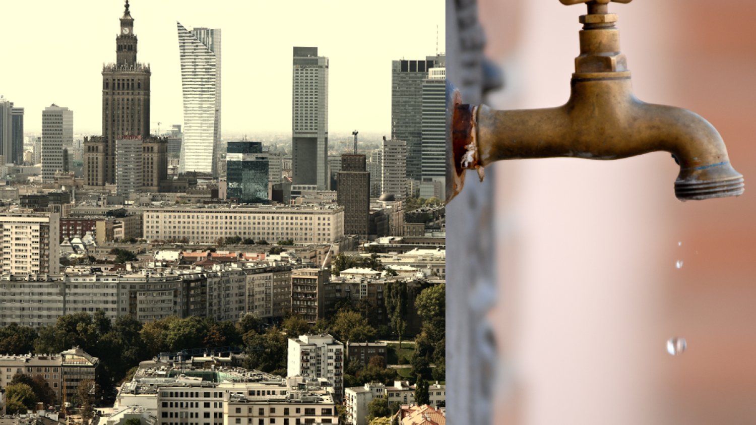 Warszawa zostanie bez wody i gazu w majówkę.