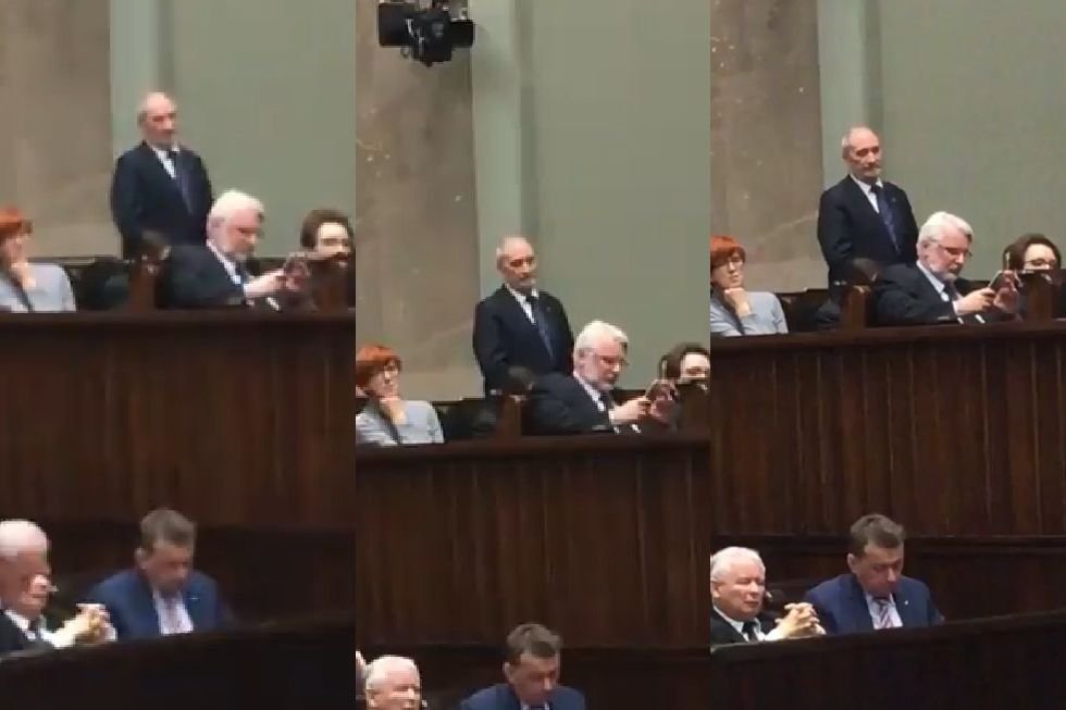 Dwa skoki w Sejmie. Jeden Macierewicza, drugi jego kolegów na Sąd Najwyższy i KRS.