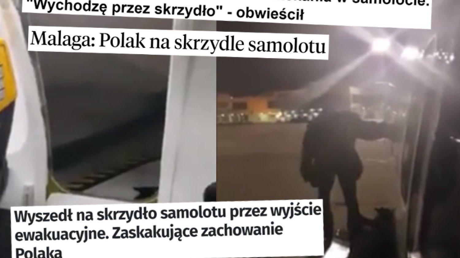 Polskie portale z dramatu Polaka w Ryanair zrobiły opowieść o typowym januszu.