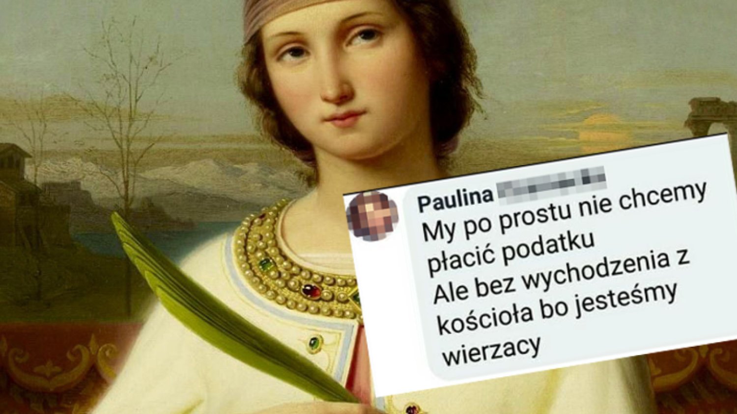 Polska katoliczka w Niemczech znalazła sposób, jak nie zapłacić podatku.