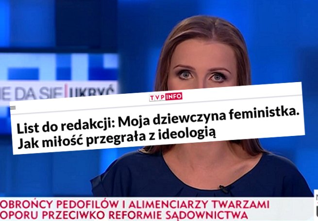 List TVP Info o związku z feministką przebił ten o związku z prawakiem.