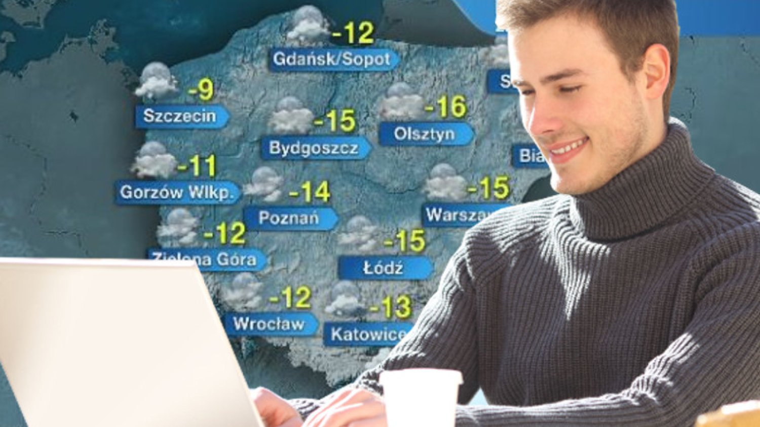 Napisz, jak zimno jest u ciebie.