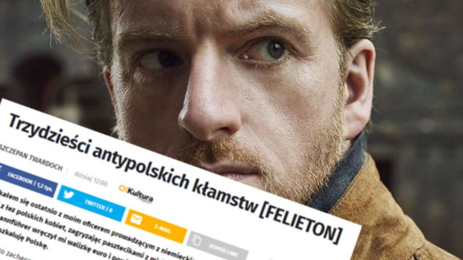Znany pisarz w ogniu krytyki. "Obiecał nam antypolskie kłamstwa" - twierdzą oburzeni czytelnicy.
