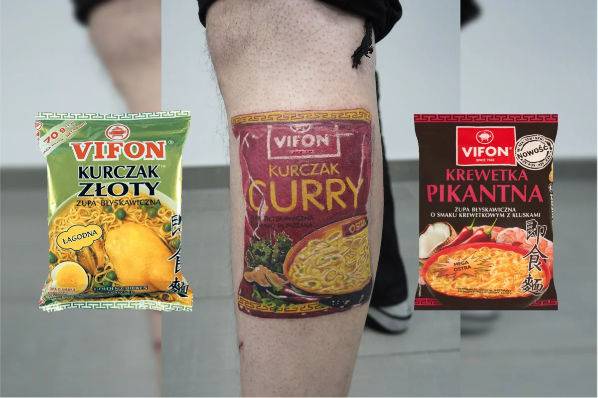 Nowy smak zupki chińskiej Vifona - kurczak curry na łydce.