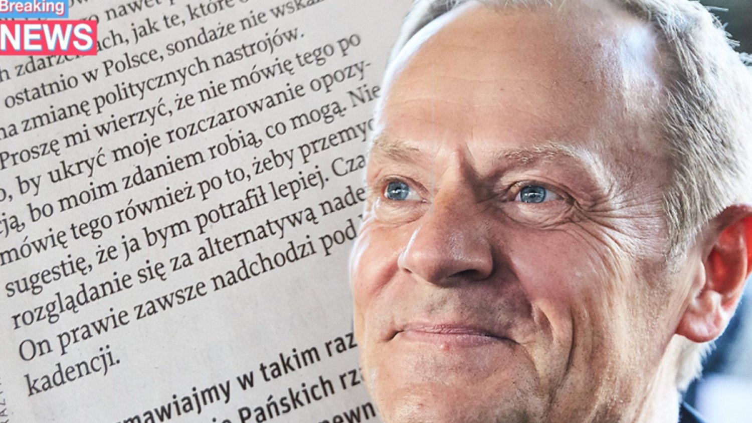 Donald Tusk jednym akapitem dał opozycji więcej nadziei niż wszystkie Schetyny i Plany Petru.