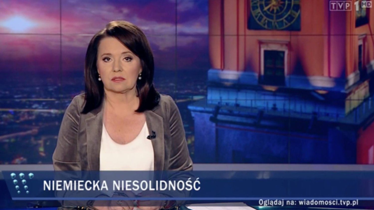 Wiadomości doskonale wykorzystały śmierć 2 osób do dowalenia Niemcom.