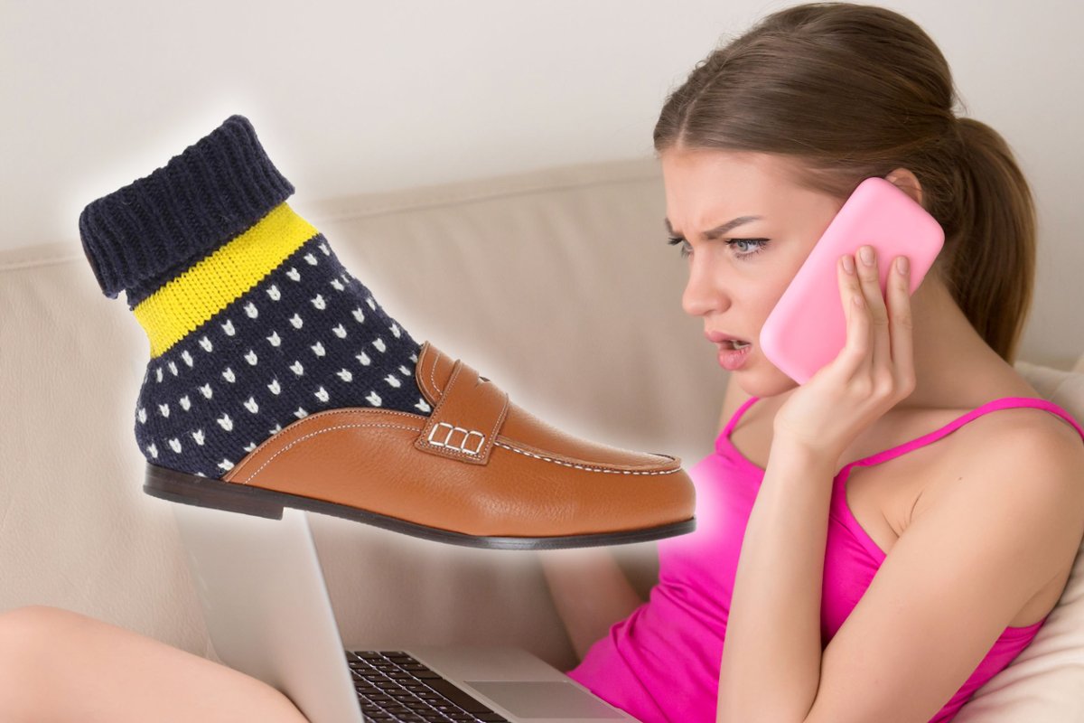 But ze skarpetą dostępny w sklepie Vitkac