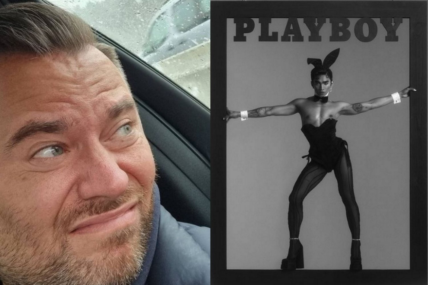 Bretman Rock jest pierwszym homoseksualnym mężczyzną na okładce "Playboya".