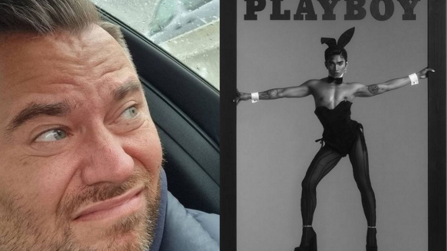 Bretman Rock jest pierwszym homoseksualnym mężczyzną na okładce "Playboya".
