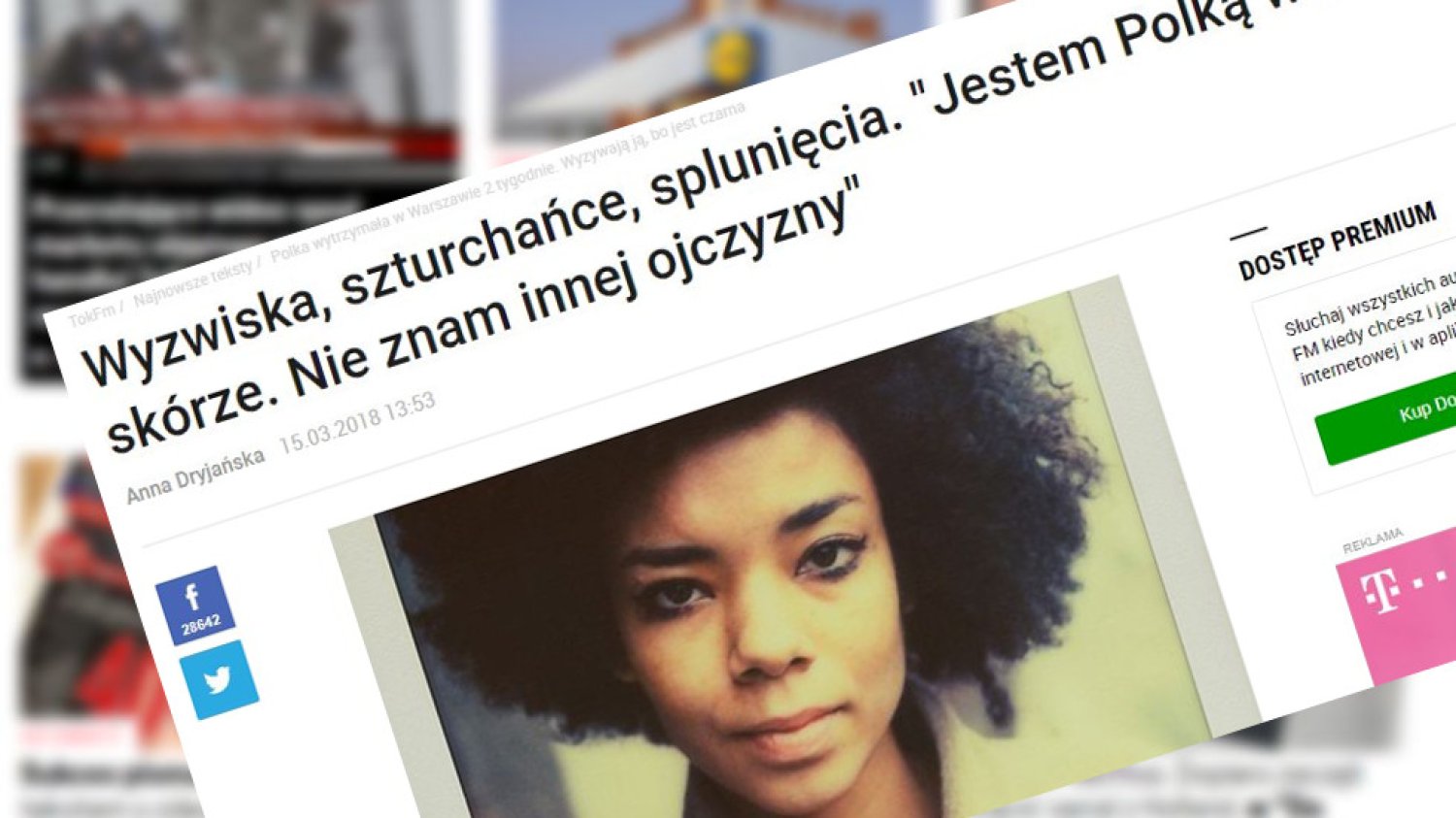 Gdy jesteś czarna  nazywasz się Rajel, nie jest łatwo być Polką.
