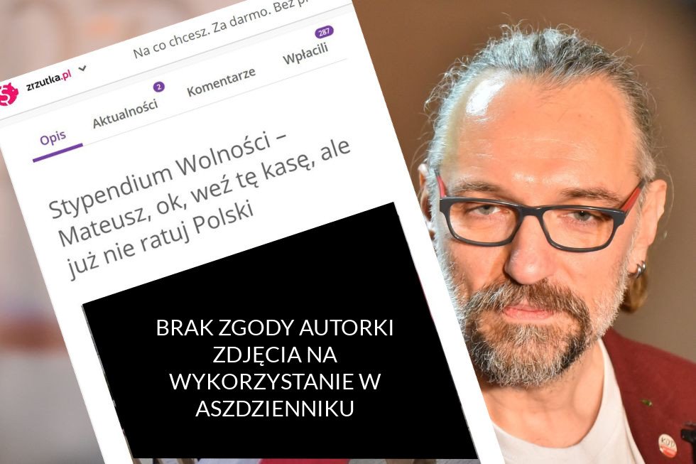 Nowa zrzutka na Mateusz Kijowskiego. Tak to powinno wyglądać od początku.