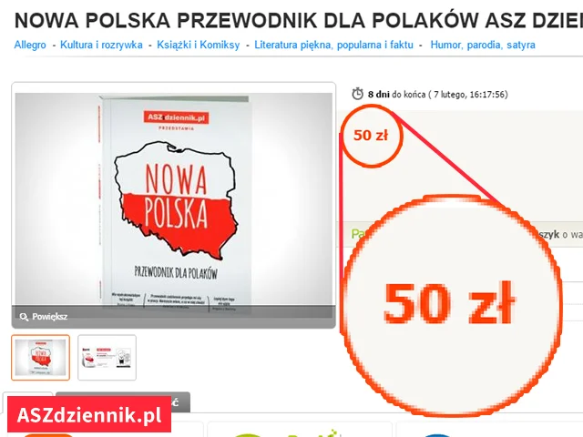 Pisiont złotych za książkę - handlarz nieznany