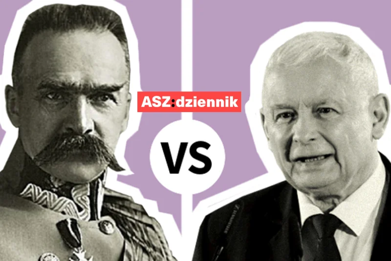 Józef Piłsudski vs. Jarosław Kaczyński. Tę wojnę wygra tylko jeden.