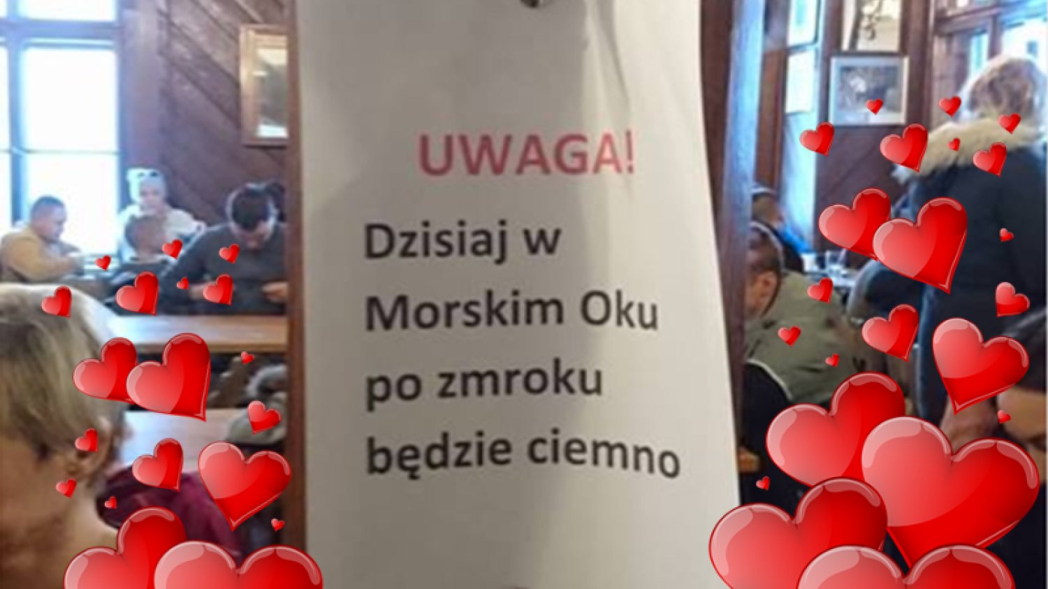 Autorze ostrzeżenia dla turystów w Morskim Oku, ASZdziennik Cię kocha!