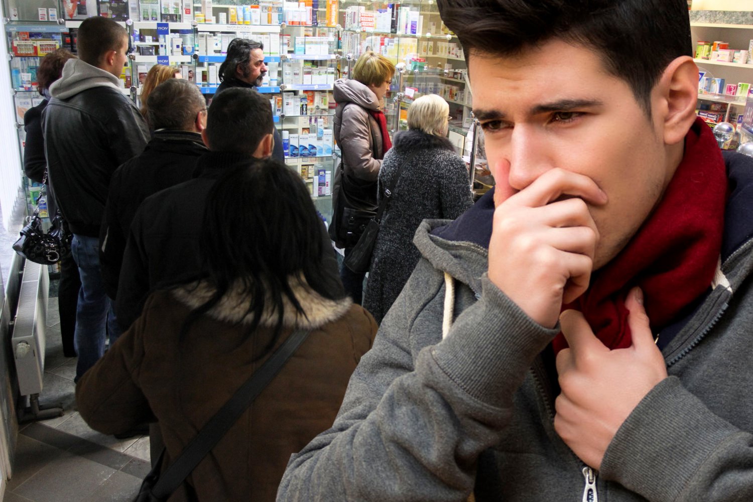 - Myślałem, że kaszel może być tylko jeden - przyznaje zaskoczony mężczyzna.