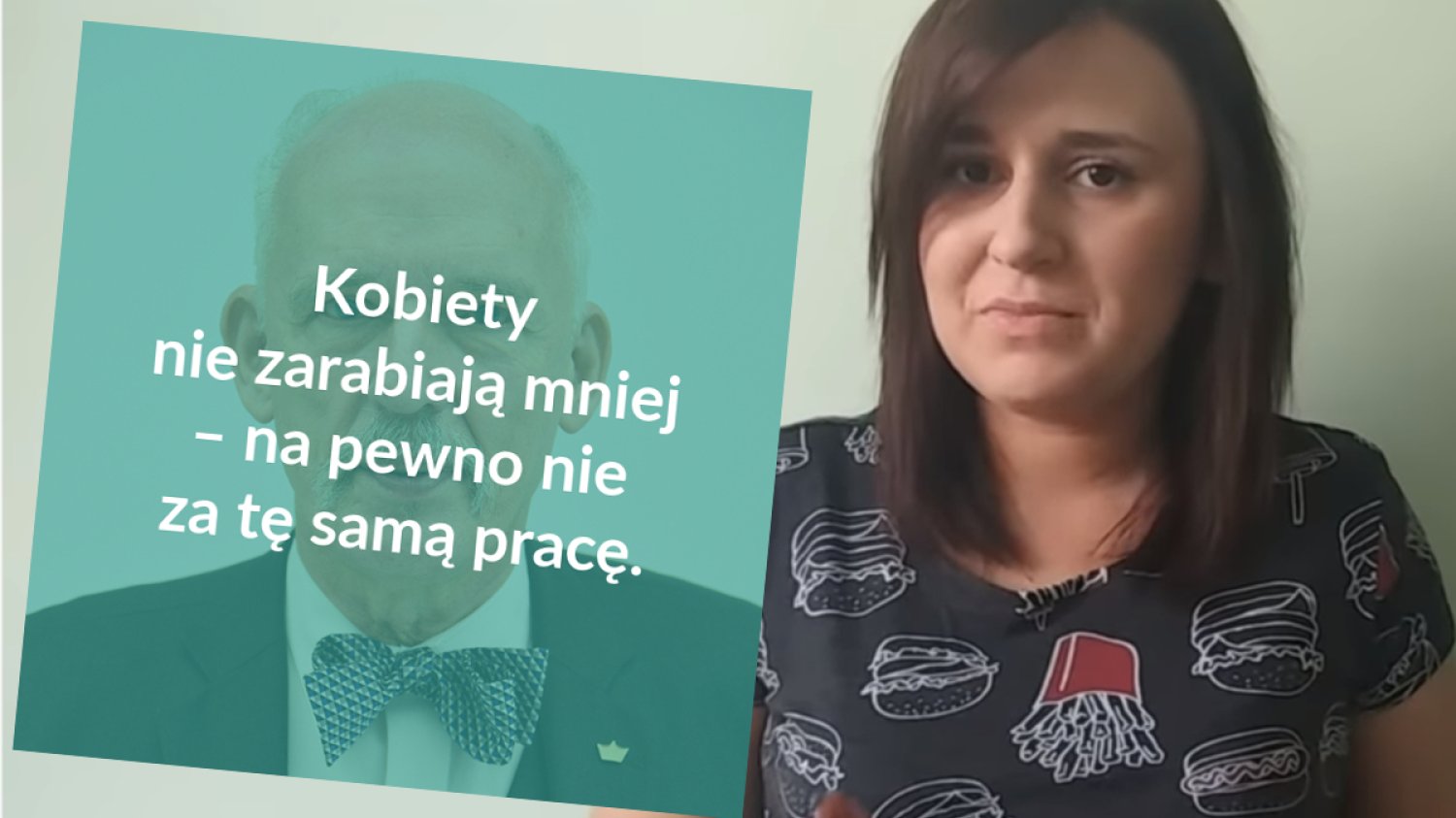 Antyfeministka Katarzyna Tryzno twierdzi, że kobiety nie zarabiają mniej od mężczyzn.