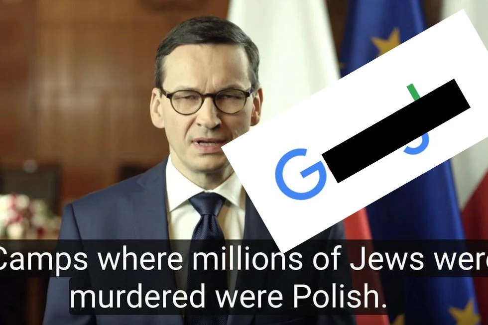 Google T. się doigrał. Grożą mu 3 lata więzienia za tłumaczenie orędzia Mateusza Morawieckiego.