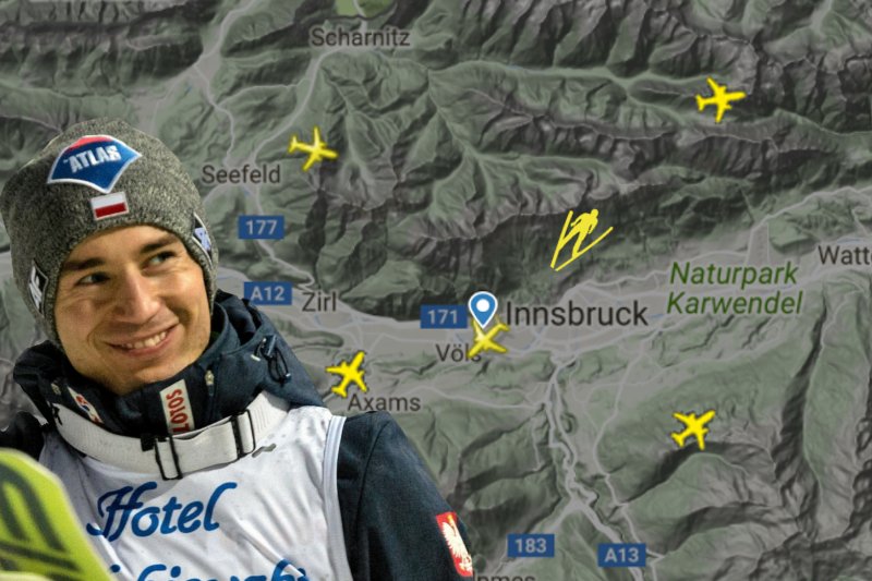 Kamil Stoch pomylony z samolotem. Nie dziwimy się.