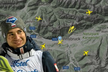 Kamil Stoch pomylony z samolotem. Nie dziwimy się.