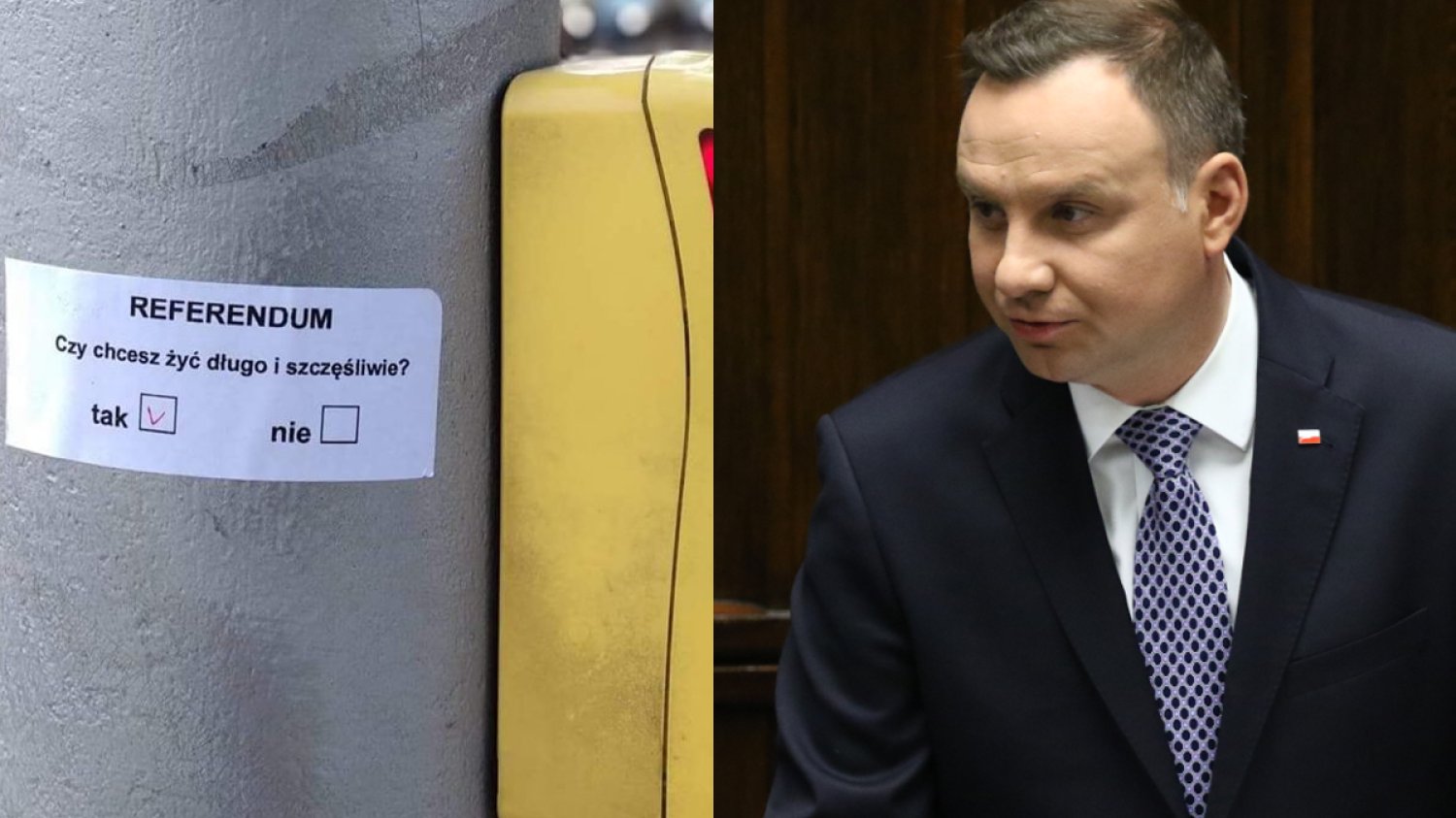 Referendum, w którym wzięłoby udział 38 milionów Polaków.