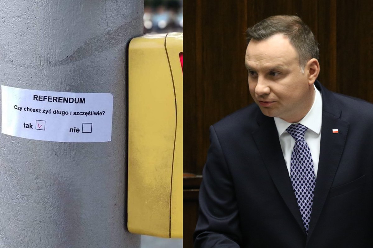 Referendum, w którym wzięłoby udział 38 milionów Polaków.