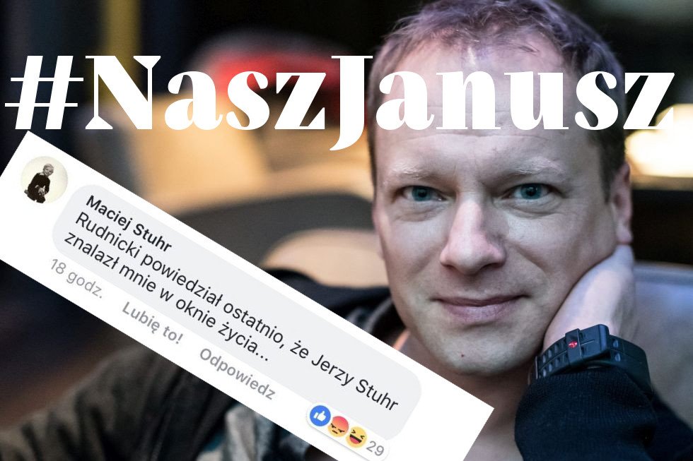 Maciej Stuhr mocno o Januszu Rudnickim. Na ten głos czekaliśmy.