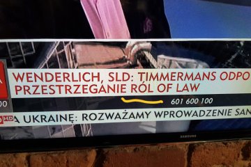 Ról of law w TVP Info.