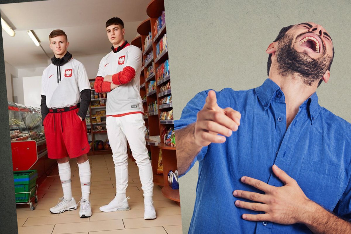 Sesja zdjęciowa Nike dla Polski to żart.