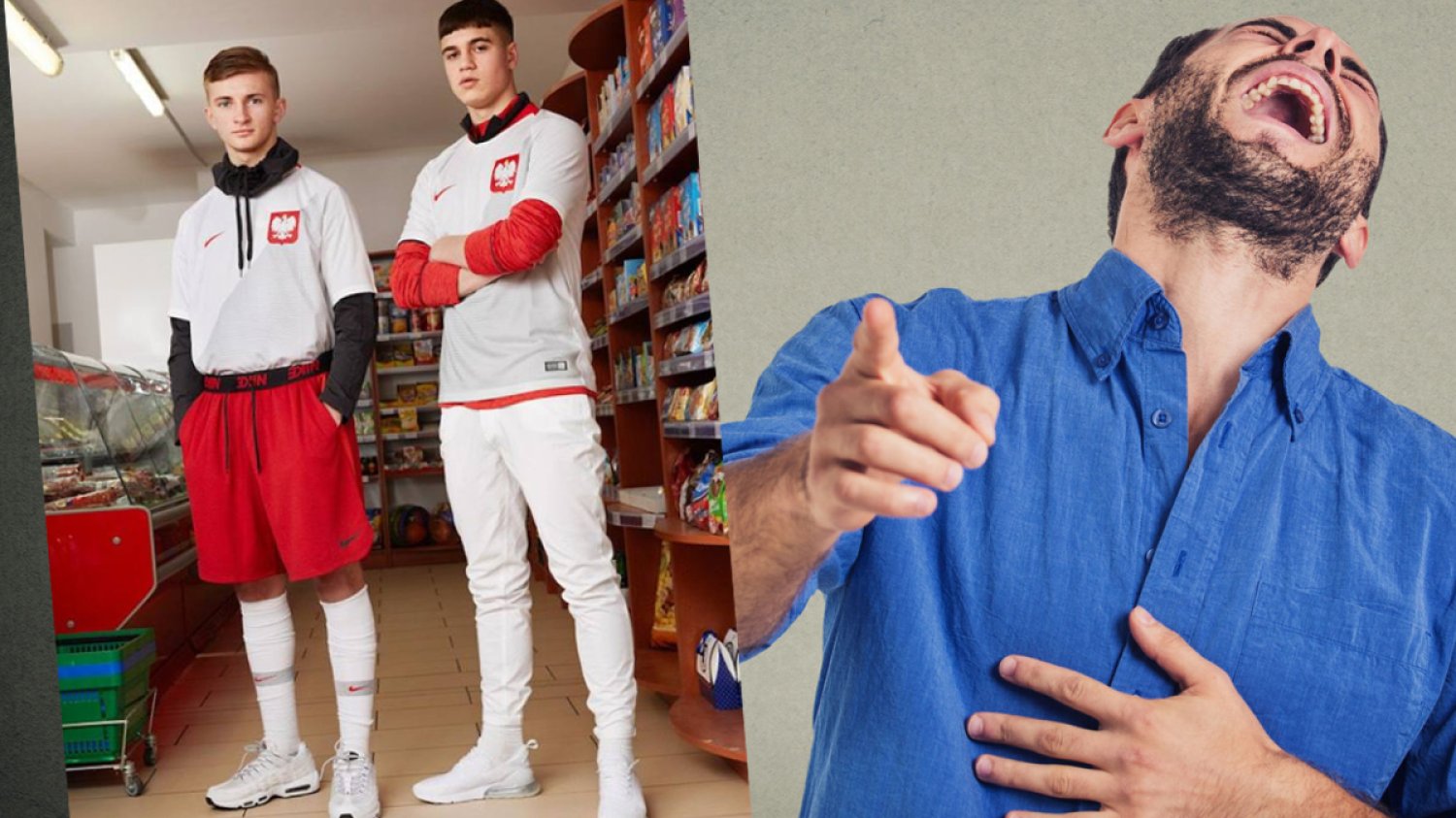 Sesja zdjęciowa Nike dla Polski to żart.