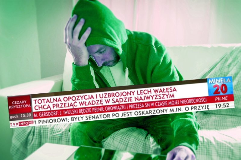 Autor paska TVP Info odleciał.