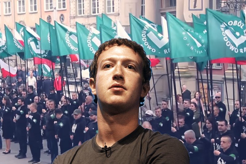 Facebook rzucił ONR.