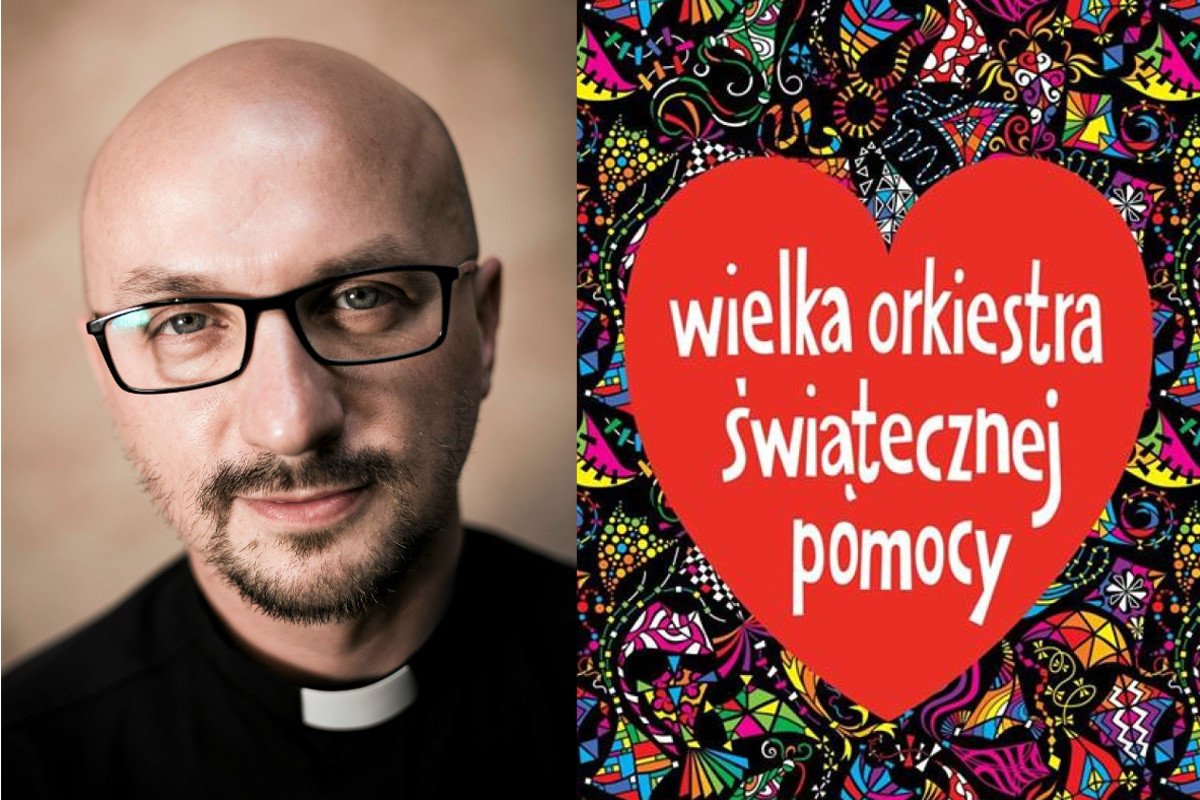 Ksiądz Grzegorz Kramer odpowiedział na kolędzie na pytanie o Kościół i WOŚP.