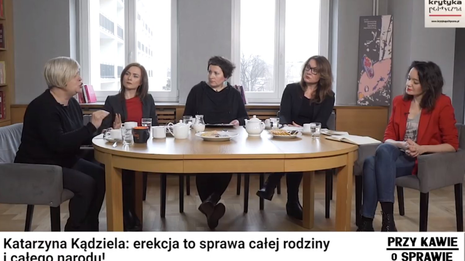 Debata 5 kobiet z Krytyki Politycznej o Viagrze na receptę to mistrzostwo świata.
