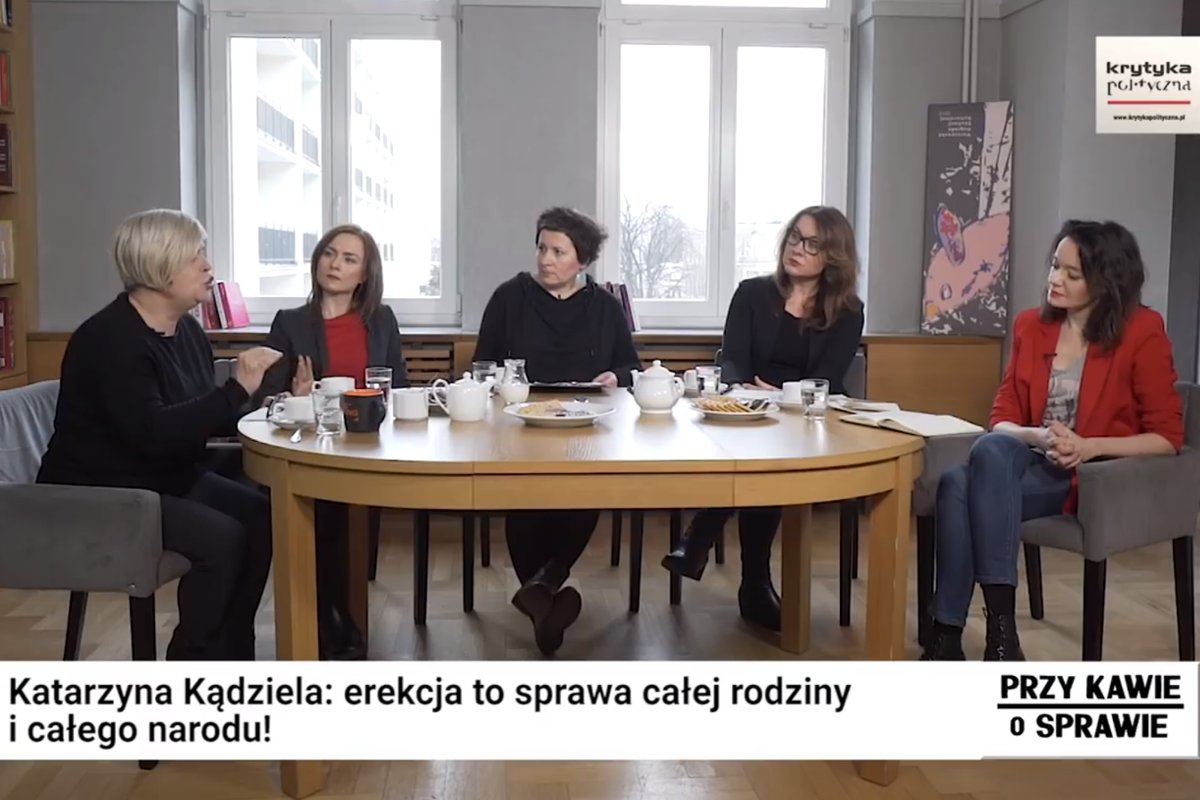 Debata 5 kobiet z Krytyki Politycznej o Viagrze na receptę to mistrzostwo świata.