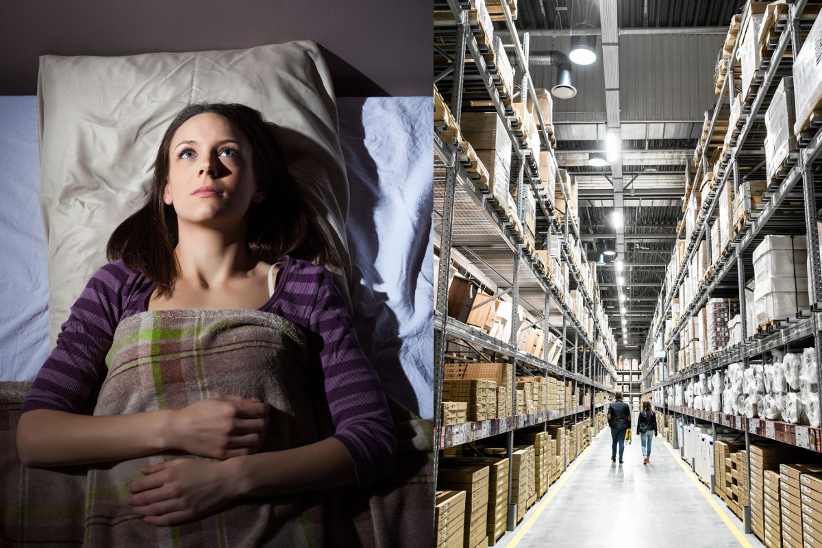 IKEA udostępnia łóżka klientom, którzy muszą się jeszcze przespać z decyzją.