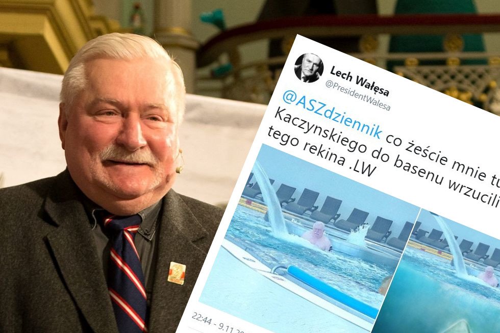 Lech Wałęsa reaguje na ASZdziennik. Oczywiście poszło o Kaczyńskiego.