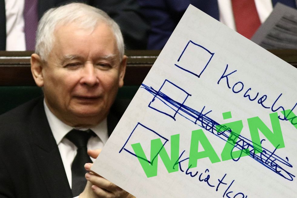 Jak nie zagłosować na Kaczyńskiego, żeby zagłosować na Kaczyńskiego. Z pomocą przychodzi nowy znak "x".