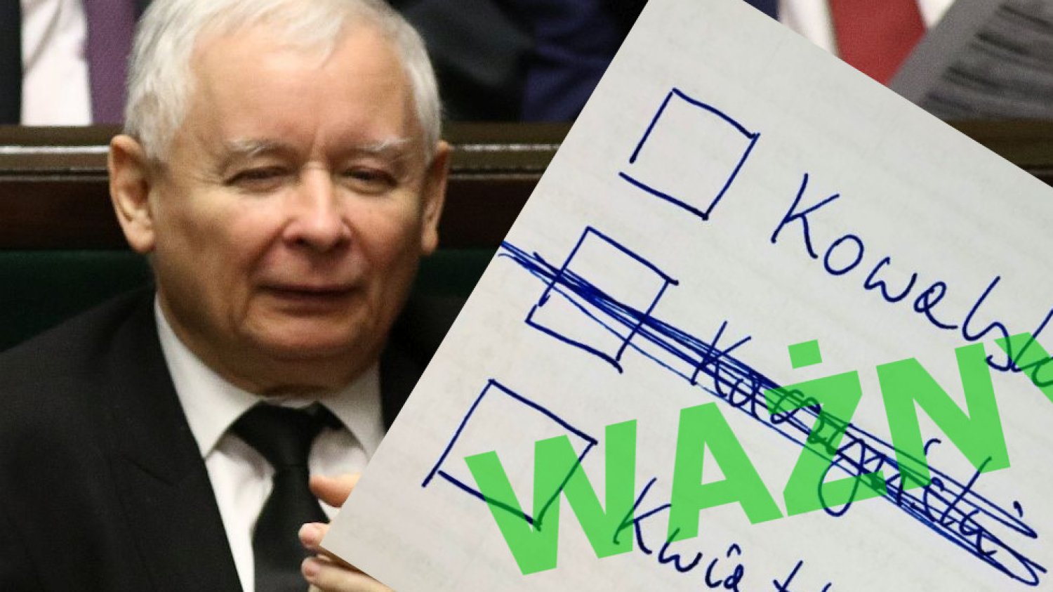 Jak nie zagłosować na Kaczyńskiego, żeby zagłosować na Kaczyńskiego. Z pomocą przychodzi nowy znak "x".