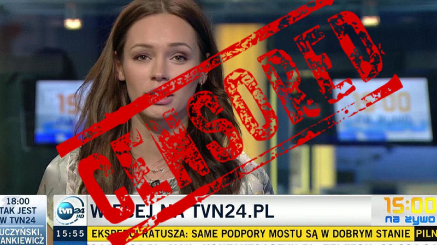 KRRiTV ocenzurowała TVN24, nakładając na nie karę w wysokości 1,5 mln zł.
