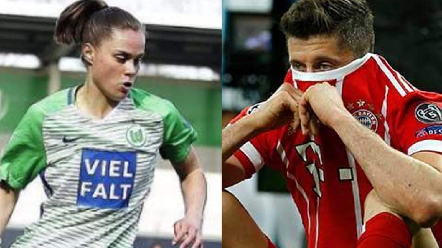 Ewa Pajor vs. Robert Lewandowski