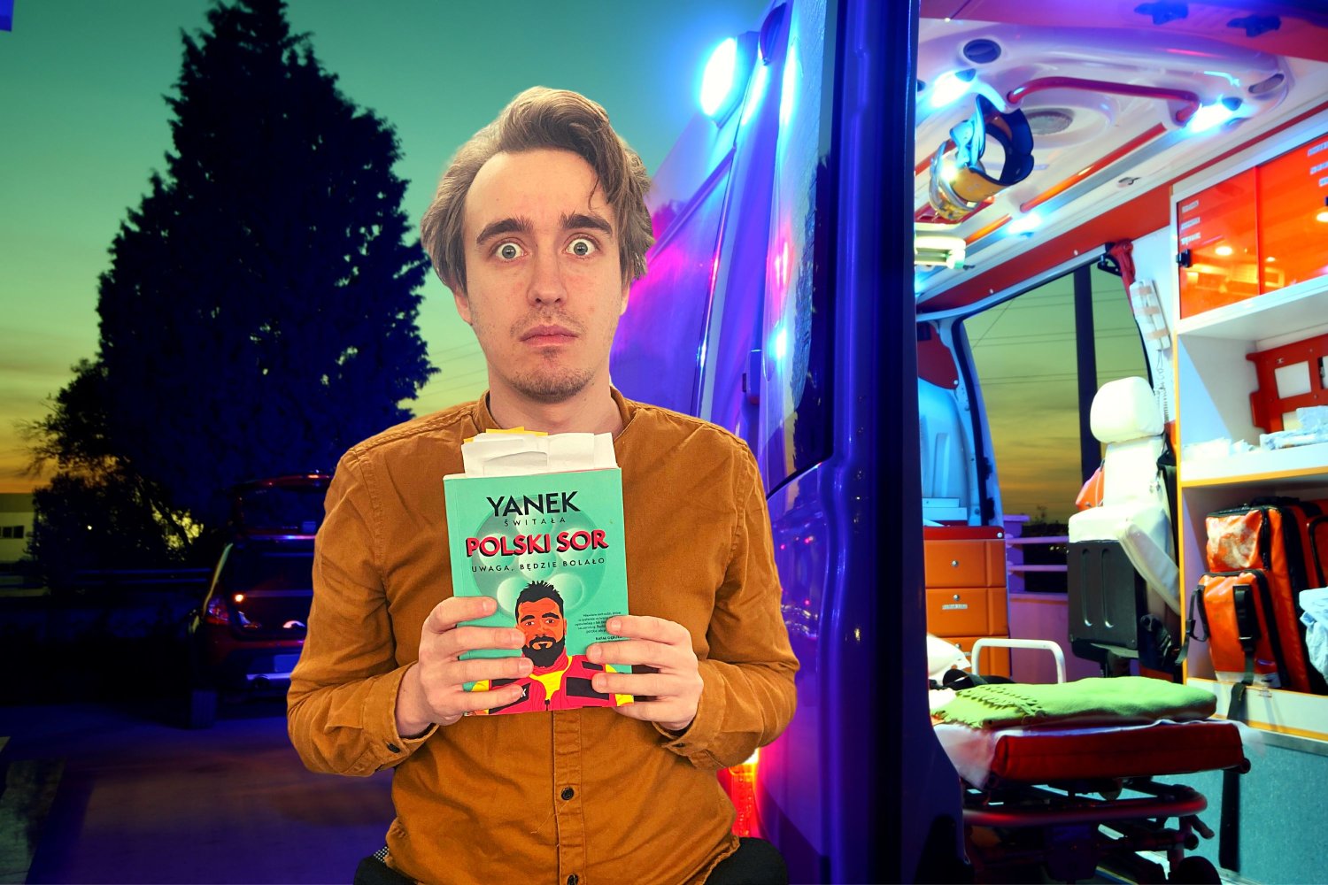 Dramat ratownika Yanka. Napisał reportaż o pracy w SOR, a wyszedł mu horror [10 CYTATÓW]