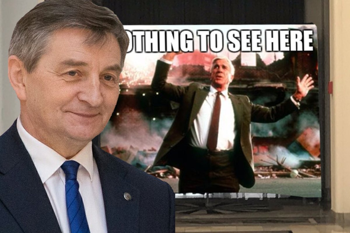 Marek Kuchciński zabarykadował się w Sejmie.